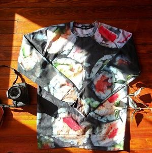Sushi Printed Sweater